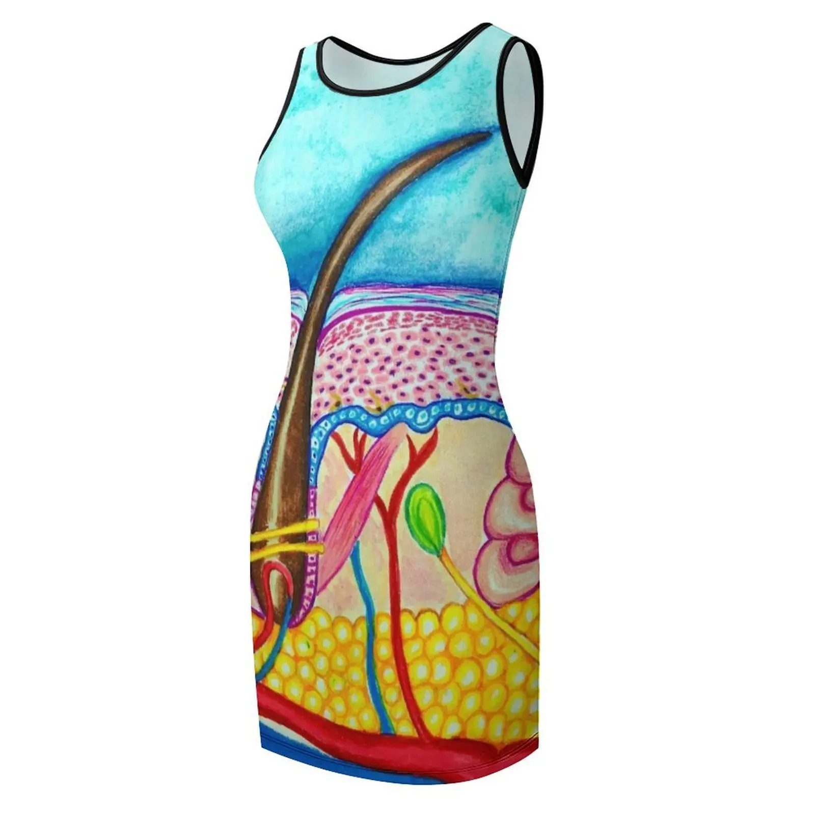 ชุดเดรสแขนกุดทรงเข้ารูปสำหรับงานพรอม ชุดราตรีหรูหราสำหรับผู้หญิง ชุดเดรสสำหรับงานแต่งงาน ชุดเดรสผู้หญิง 2025