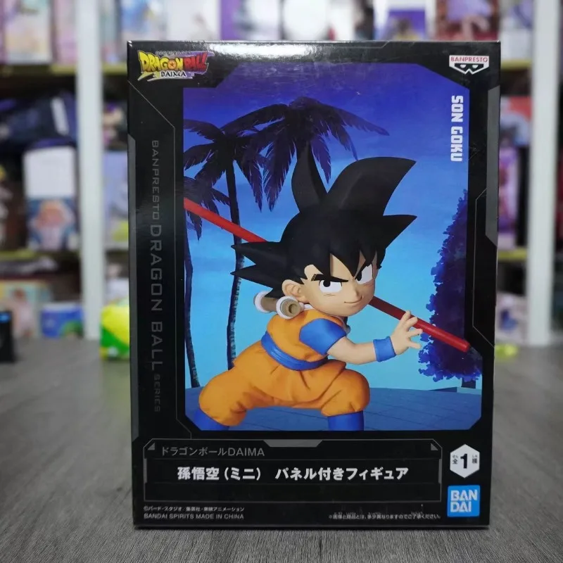 

Bandai Banpresto Dragon Ball DAIMA Background Series New Role Son Gohan Anime Figure Desktop Ornaments Children's Gifts Model