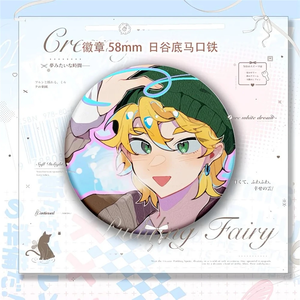 58mm Game  Stardew Valley kawaii culture Alex Elliott Harvey Cosplay COSTUME Badge Pin SPTE Tinplate Brooch Gilf