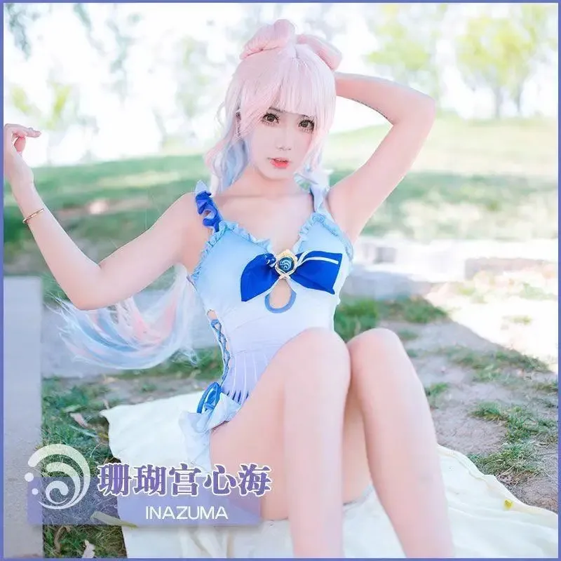 

25COSGenshin Impact cos Coral Palace Xinhai купальник косплей аниме анимационный костюм