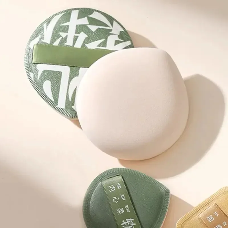 100 Cotton Candy Powder Puff Foundation Liquid Air Cushion Special Makeup Dry and Wet Dual-use Super Soft Do Not Eat Powder image 4