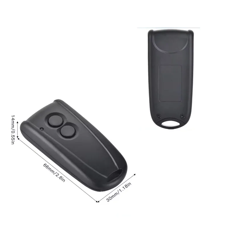 Controle remoto para porta de garagem Ecostar RSC2-433 compatível com Hormann Ecostar RSC2 RSE2 RSZ1 433,92 MHz Transmissor de código rolante