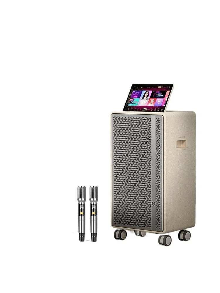 

Square Dance Audio with Display Home KTV Audio Set Outdoor Karaoke Speaker Karaoke