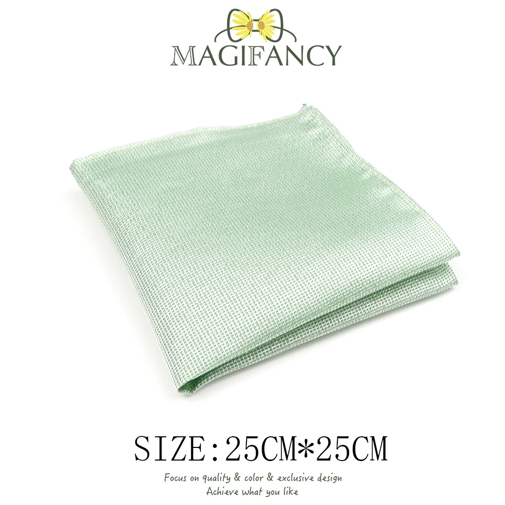 Nuovo colorato poliestere durevole lucido rosso blu fazzoletto accessorio evidenziazioni per uomo donna festa spettacolo accessorio regalo di nozze