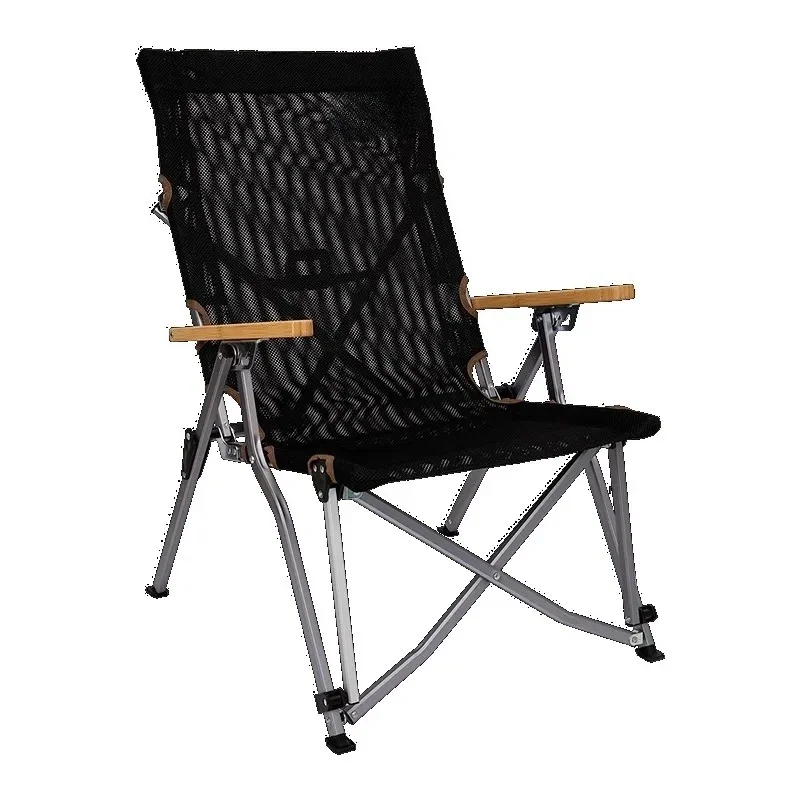 Outdoor camping Ultra-light portable four-speed adjustment chair Camping home all-season chair