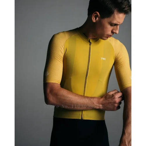 Imagen 1 del producto Pedal Mafia verano ciclismo sudadera conjunto hombres manga corta MTB Jersey hombres ciclismo ropa bicicleta Maillot ciclismo UPF50 + 2025