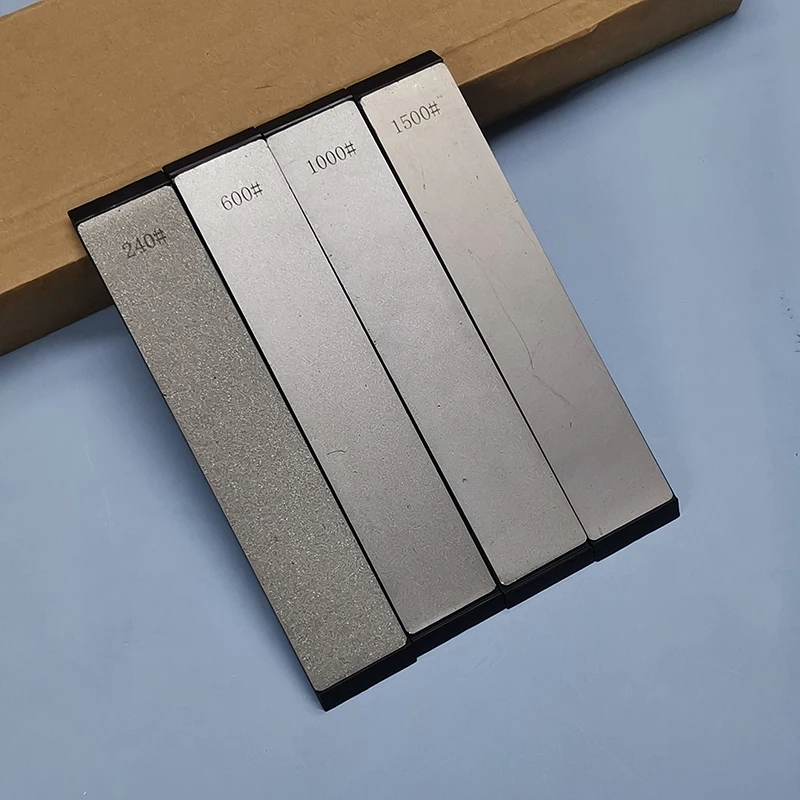 160x30mm Large Size Diamond Sharpening Stone 80-3000# Grit Professional Knife Grinder for Kitchen & Woodwork DIY
