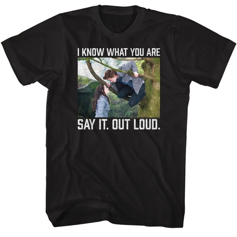 Twilight Say It Out Loud Adult T Shirt