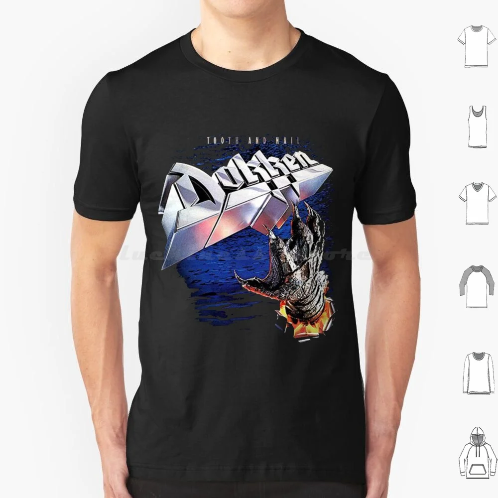 

Dokken Band T Shirt 6xl Cotton Cool Tee Dokken Band