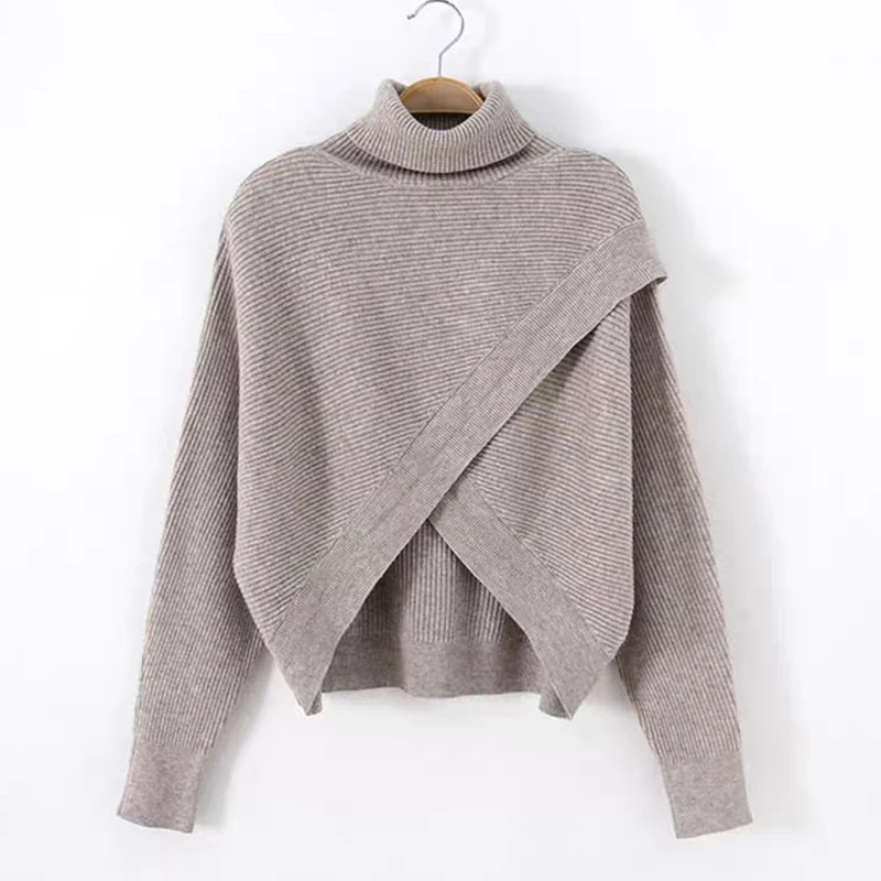 2024 Autumn Winter Pure Color Sweater Tops Skirts 1 or 2 Piece Set England Style Chic Knit Pullover A-Line Skirt Suits Female