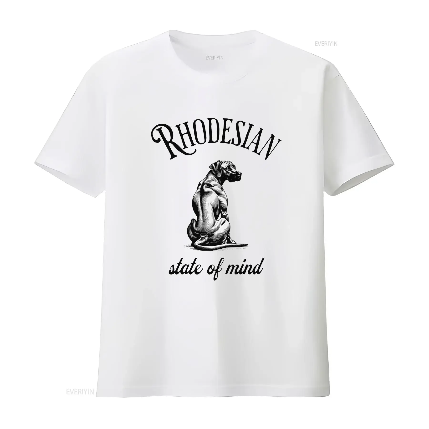 Rhodesian Ridgeback T Shirt Mom Dog Owner For Lover African Lion vintage Washed designer clothes Versatile Stylish graphic