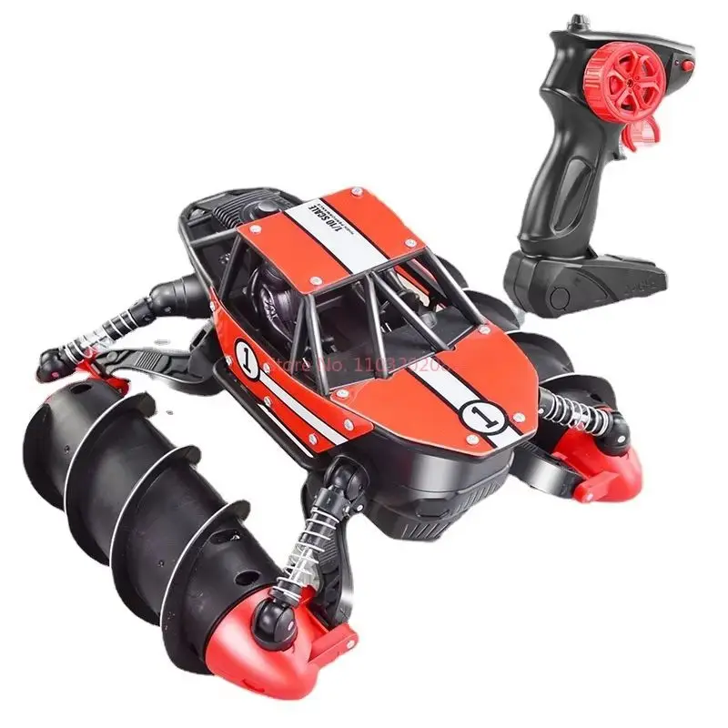 2025 New Remote-Controlled Amphibious Stunt Remote Control Vehicle Off-Road All Terrain Waterproof Rc Model Children'S Toy Gift