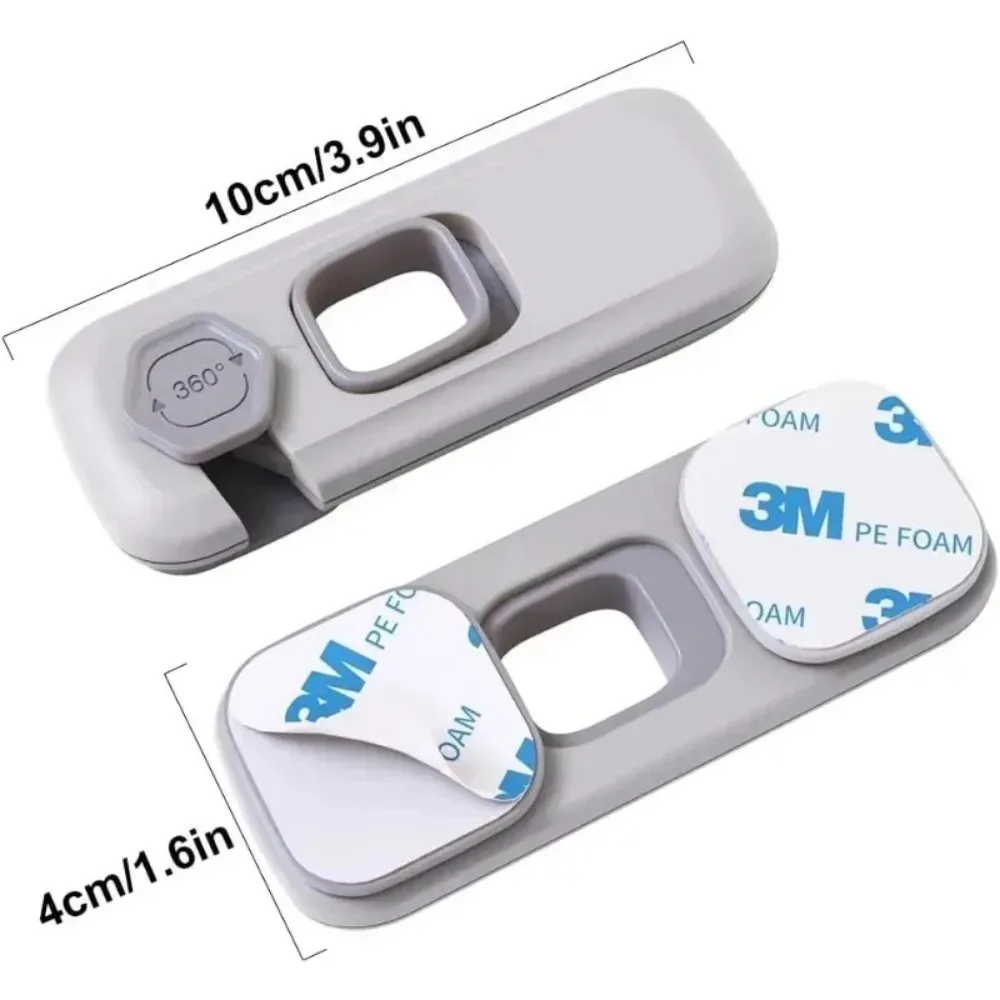 Child Anti Pinch Baby Safety Protection Safety Lock 5 Pack Baby for Doors Cabinet Refrigerator Oven Drawer Lock Home