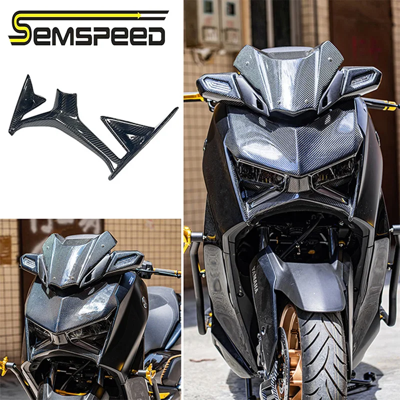 

Carbon Fiber Front Diffuser Aerodynamic For Yamaha XMAX 125 250 300 V2 2023 2024