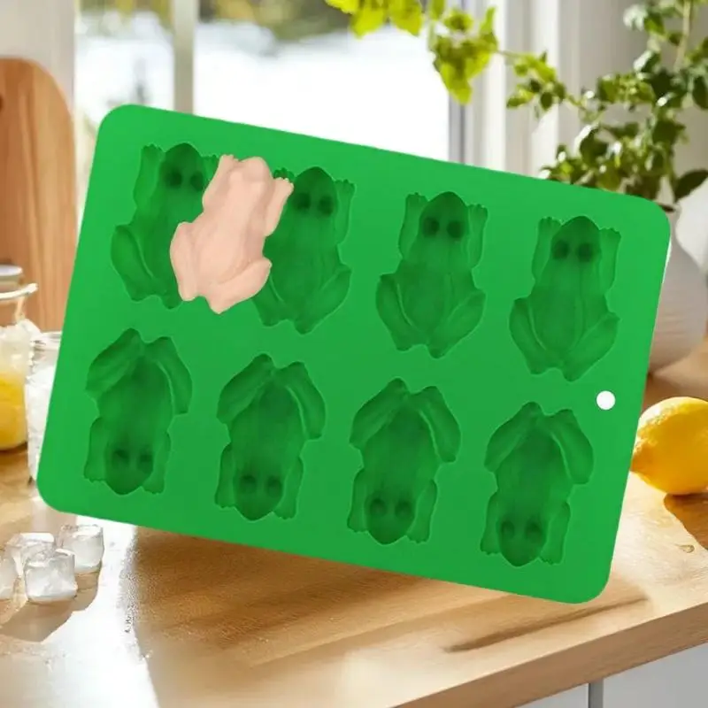 ✰✪3D Frog Silicone Molds Fondant Candy Chocolate Mould Passover Frog Jello Plaster Epoxy Resin Crayons Cake Decorating Tools