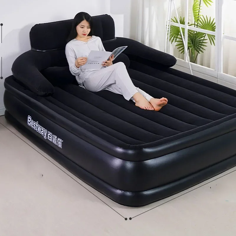 Simple Intex Air Mattresses Bedroom Mattresses Long Single Mattresses Camping Double Bed Colchones De Cama Patio Furniture