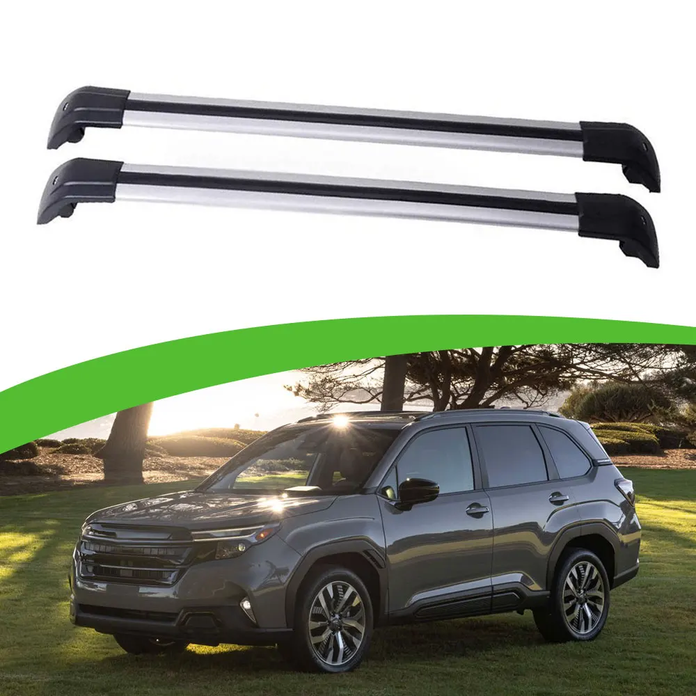 2Pcs Roof Rail Rack Cross Bar Crossbar for Subaru Forester Sport Touring 2025