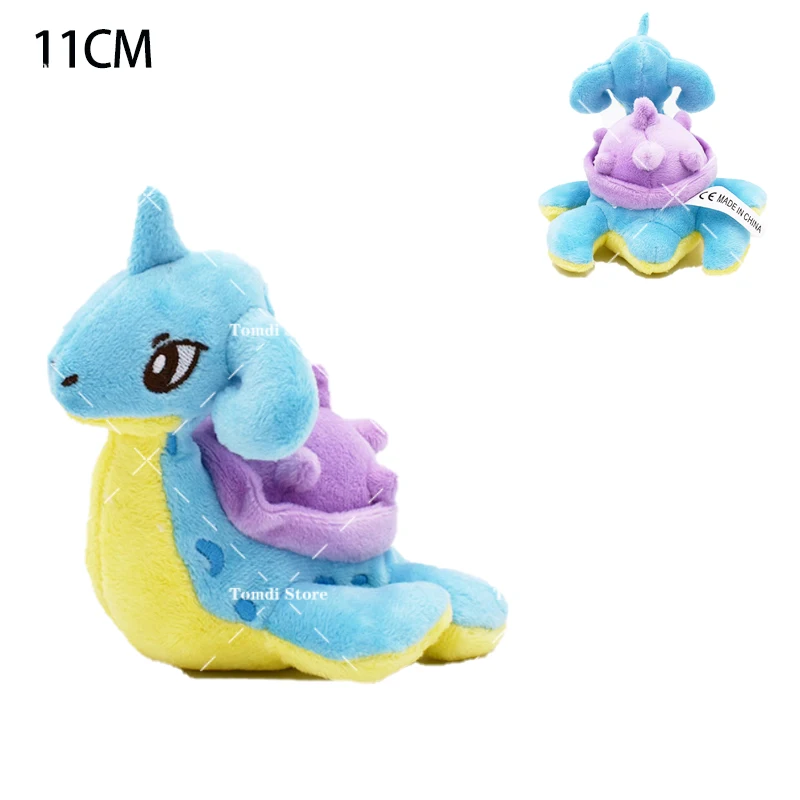 TAKARA TOMY Pokemon kolekcja pluszowa Dragonite Snorlax Lapras Gengar Umbreon pluszowe zabawki miękka wypchana zabawka prezent na boże narodzenie