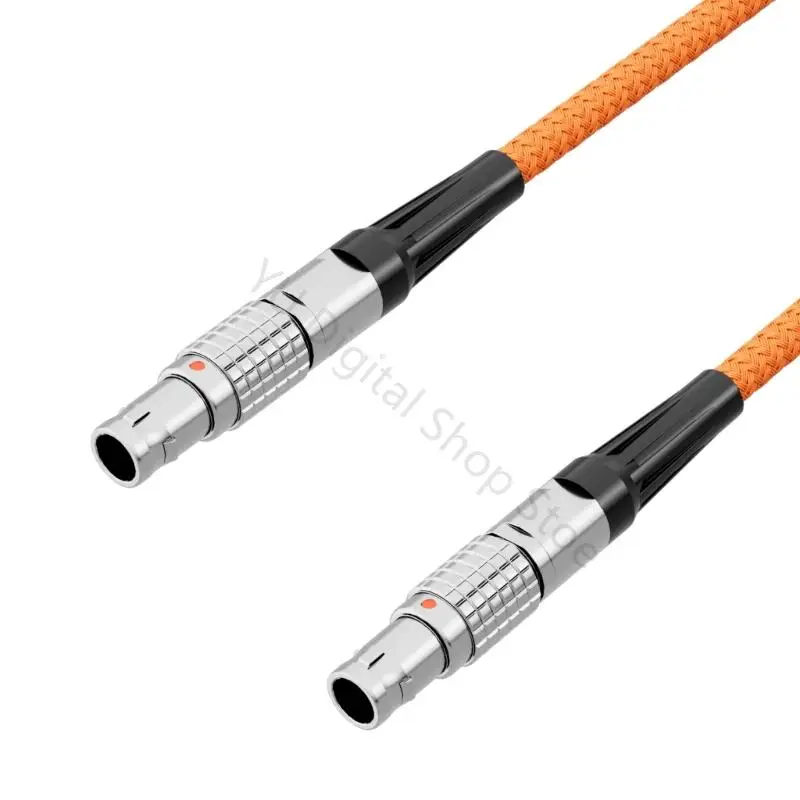 96BA Aluminum-End 2Pin to 2Pin Power Cable for Video Production Equipment
