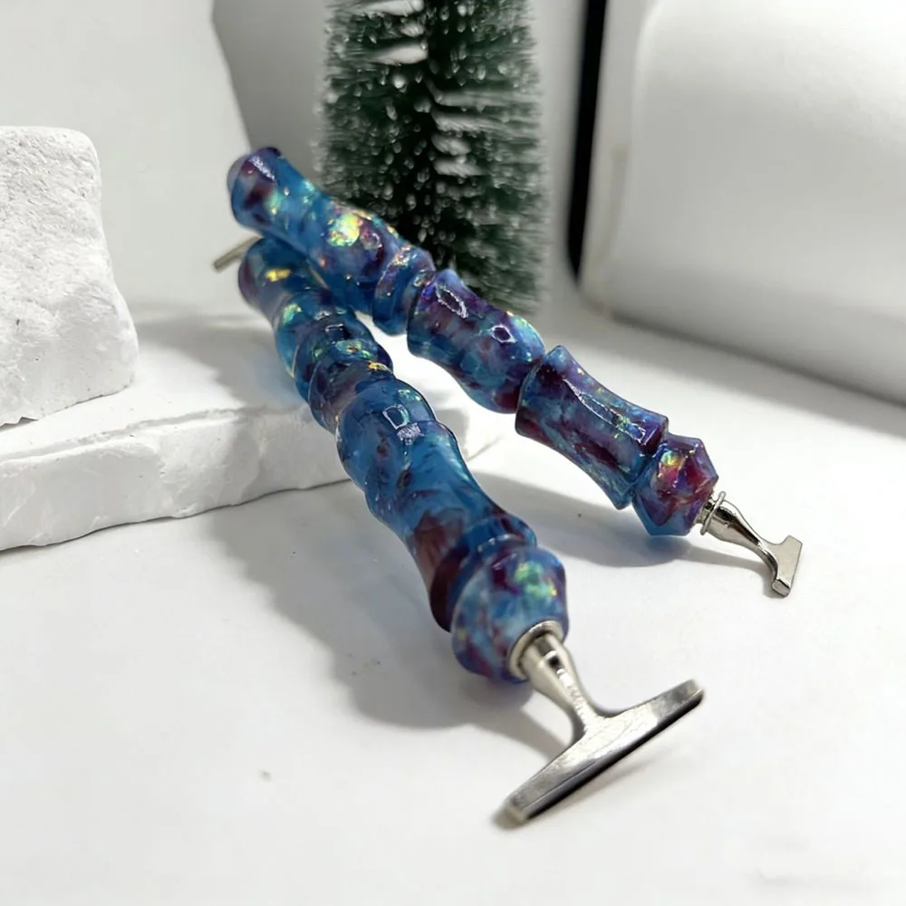 Starry Sky Color Diamond Painting Pen Resin Bamboo Point Drill Pen Diamond Painting Tool Accessories(NOT INCLUDE PEN TIPS)