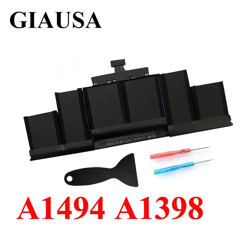 A1494 pil Apple macbook pro retina 15 ''A1398 geç 2013 yıl 2014 yıl ME293