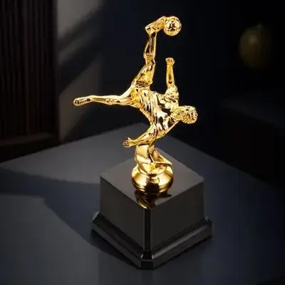 

Soccer Trophy Exquisite Plastic Football Award for Sports Competitions School Events Party Decoration Prizes Small Trophy Cup