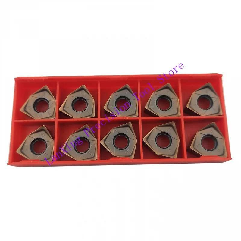 WNMU080608-BP1025 indexable milling Inserts milling Cutter Carbon Steel and austenitic Stainless Steel