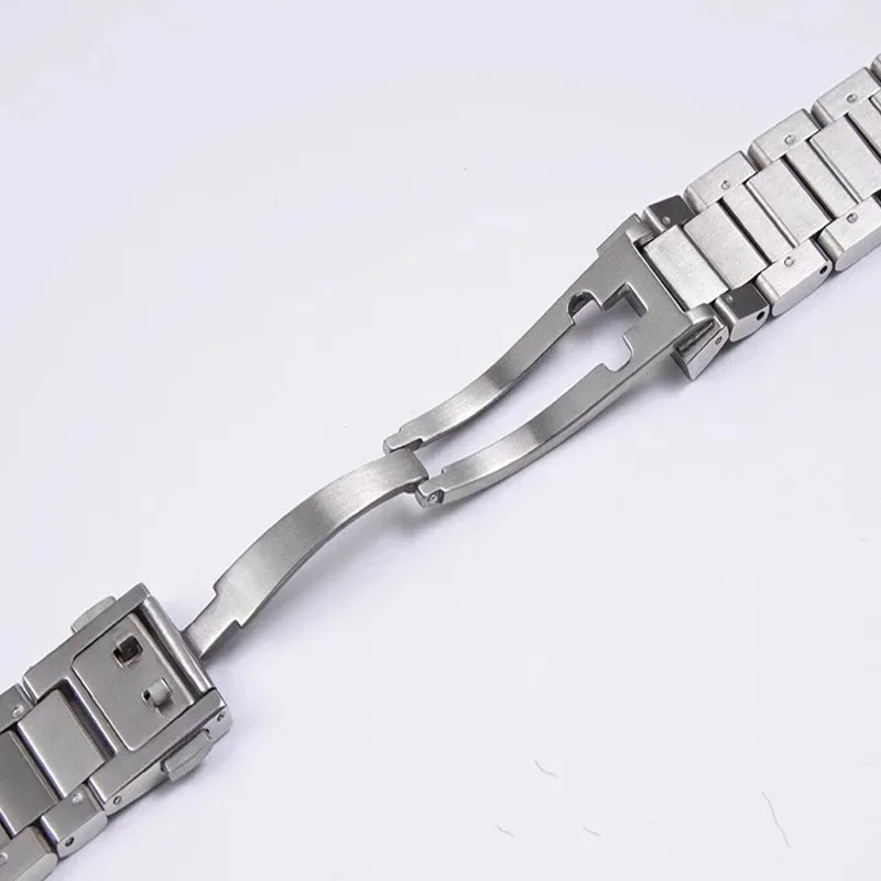 Solid Stainless Steel Watch Strap 22mm Bracelet Watchband For Tag Heuer Calera Series Watch Accessories Band Steel Silver Men