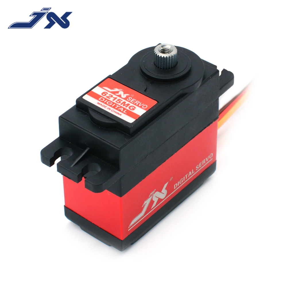 JX-Servo PDI-6215MG de alta precisión para coche, barco, Robot, avión, helicóptero, estándar Digital, 62g, 15,32 kg, 1/8, 1/10