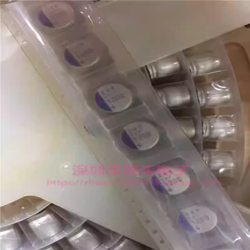 10-100PCS Imported original chip solid-state capacitor 4V1200UF 10X12.5 SVP series 4SVP1200M