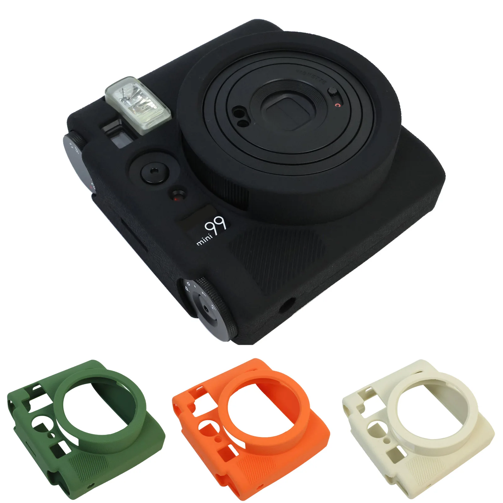 Silicone Case for Fuji instax Mini 99 Mini99 FUJIFILM Camera Soft Protector Skin