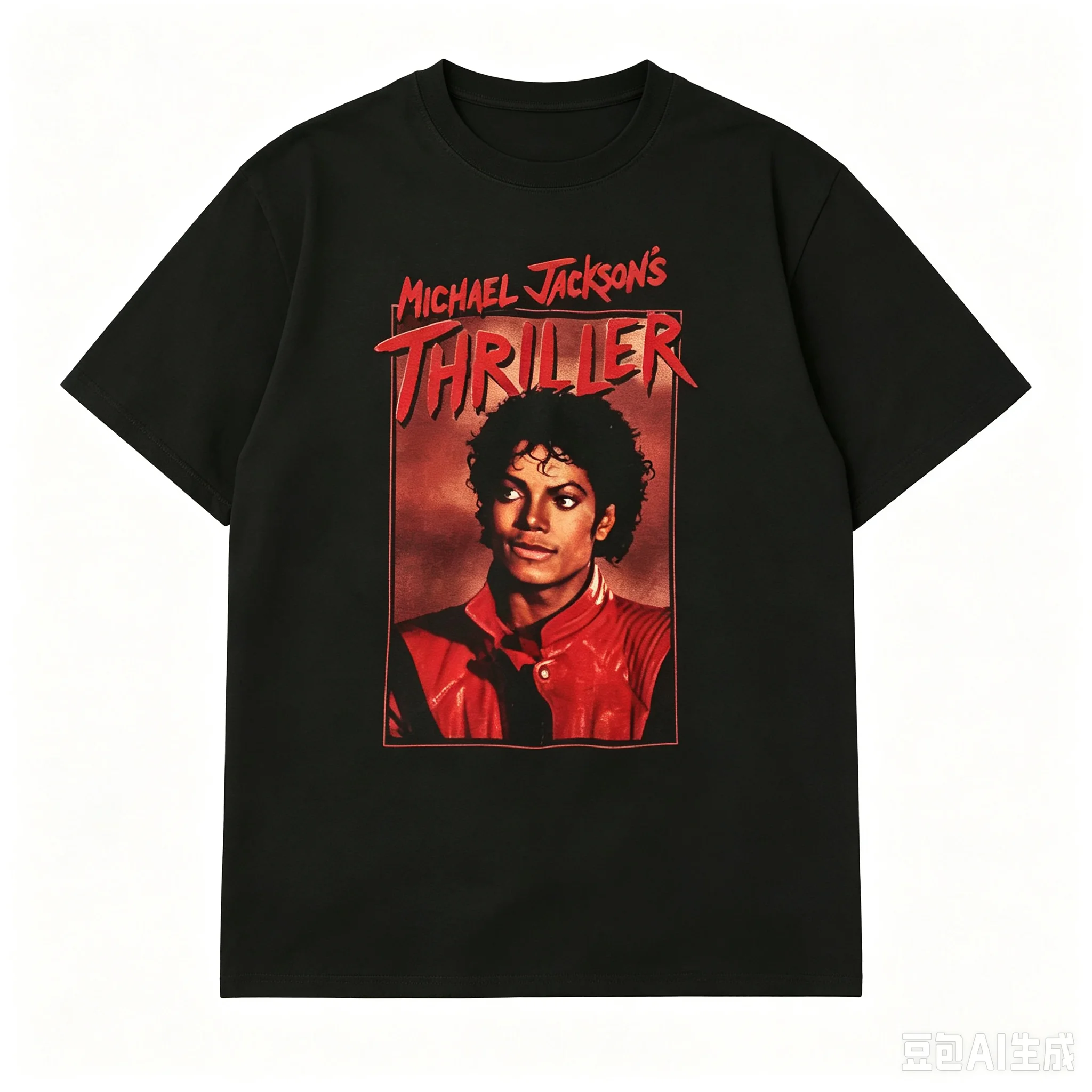 1pc Michaels Jacksons King Of Pop Rip Rap Graphic Print Cotton T shirt Unisex Men Women Kids Streetwear Casual Short Sleeve Tops
