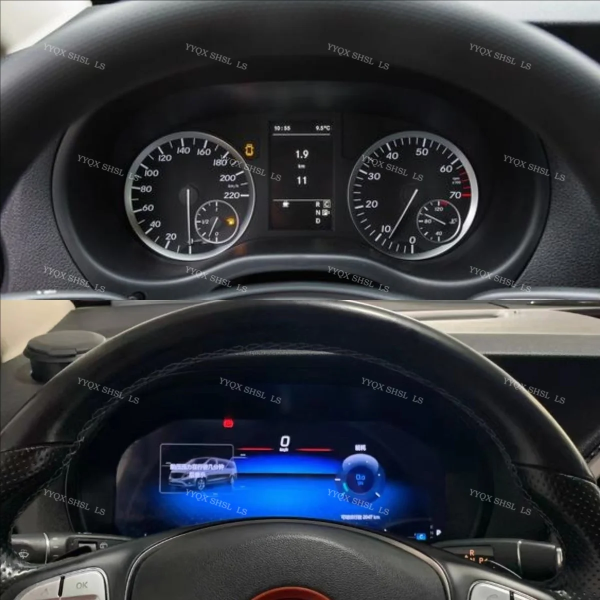 

Car Auto Speedometer Screen Digital Cluster For Mercedes Benz Vito 2012- 2025 LCD Dashboard Instrument Meter Player Head Unit