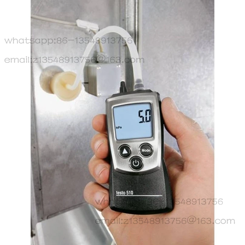 510/512 Micro Differential Pressure Gauge Handheld Digital Differential Pressure Gauge Natural Gas Pipeline Pressure Gauge
