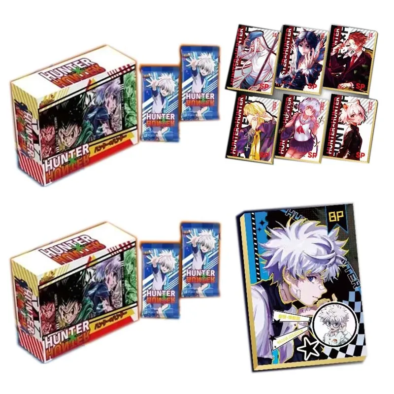 Hunter x Hunter Collection Cards JI DIAN Culture New Original Exquisite Character ACG Anime Board Game Playing Collectible Card