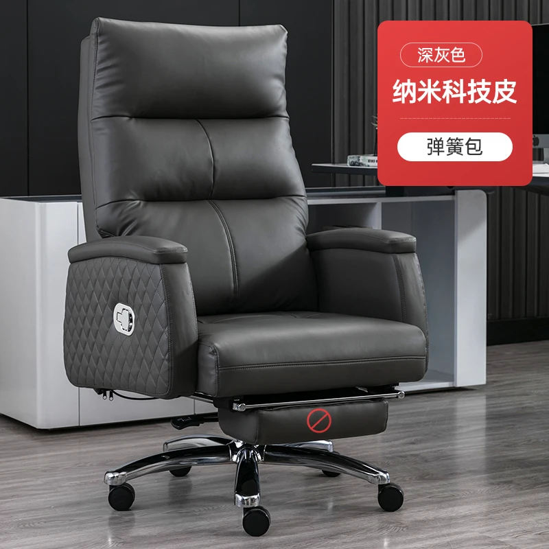 Chaise de bureau d'étude à genoux, siège en maille, chaise de bureau ergonomique de luxe en cuir acrylique, meubles de Salon de Gamer