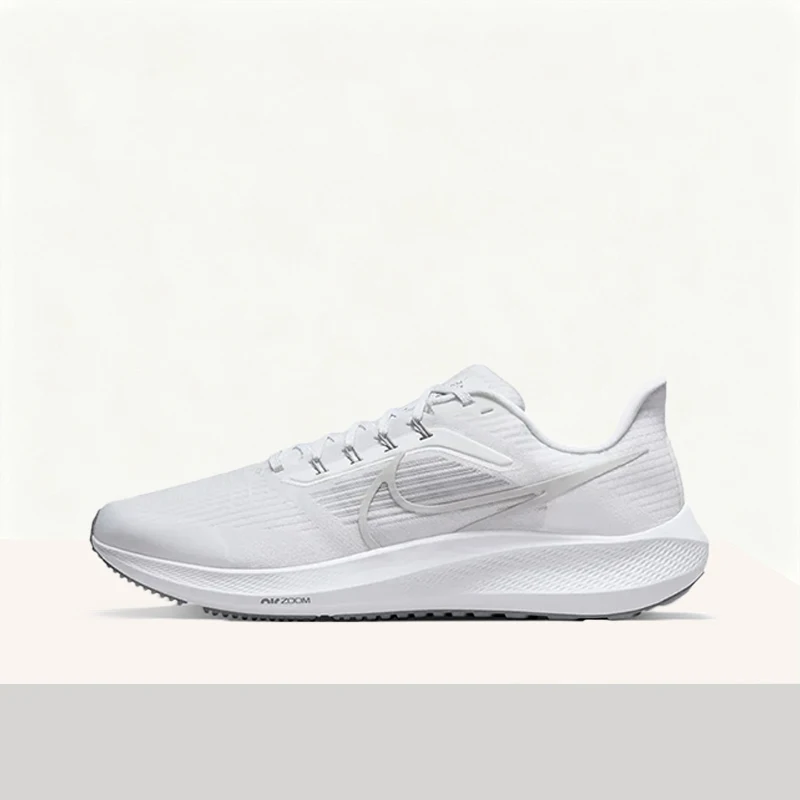 

Nike Air Zoom Pegasus 39 stylish, simple, versatile, comfortable breathable low top running shoes men's white grey DH4071-100