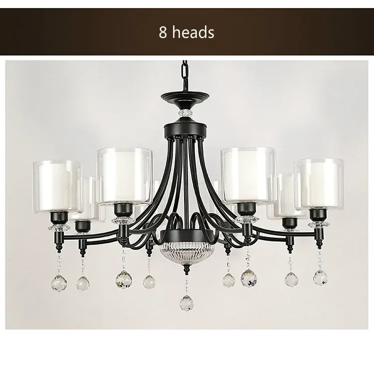 Simple living room dual purpose American atmosphere creative clothing store ceiling lamp bedroom dining hall lamp