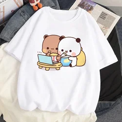 Bubu Dudu T Shirt Women Kawaii Cartoon Y2k Punk Funny T-shirt Hip Hop Unisex Streetwear Harajuku Anime Tshirt Female Clothing