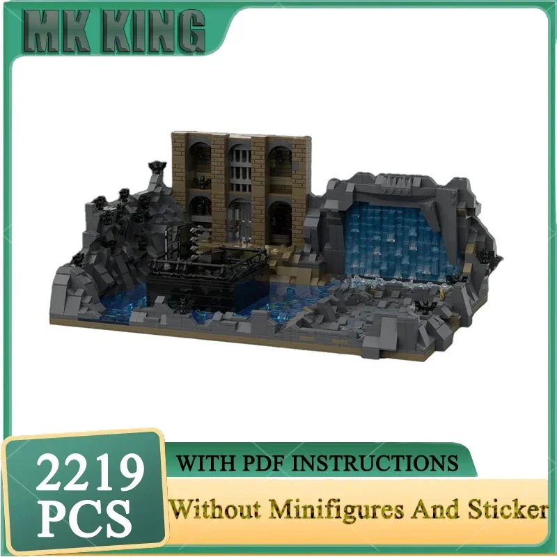 

Popular Hero Movie Building Blocks Batcave Scene Model Technology Bricks DIY Assembly Dark Knight Toys Construction Gifts