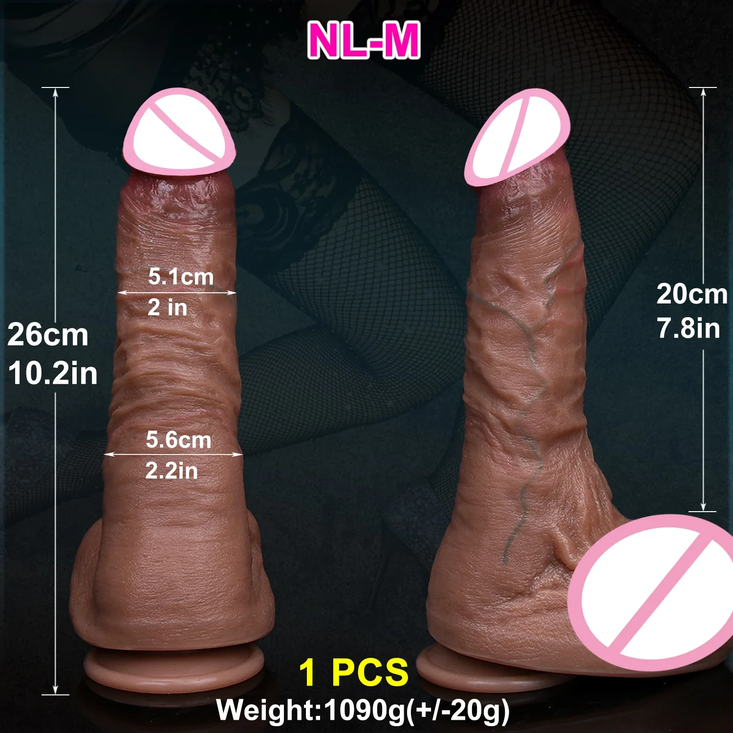 Realistic Skin Feel Soft Big Dildo Double Silicone Penis Vaginal Masturbation Cock Women Anal Sex Toy 18 Adult Suction Cup Dick