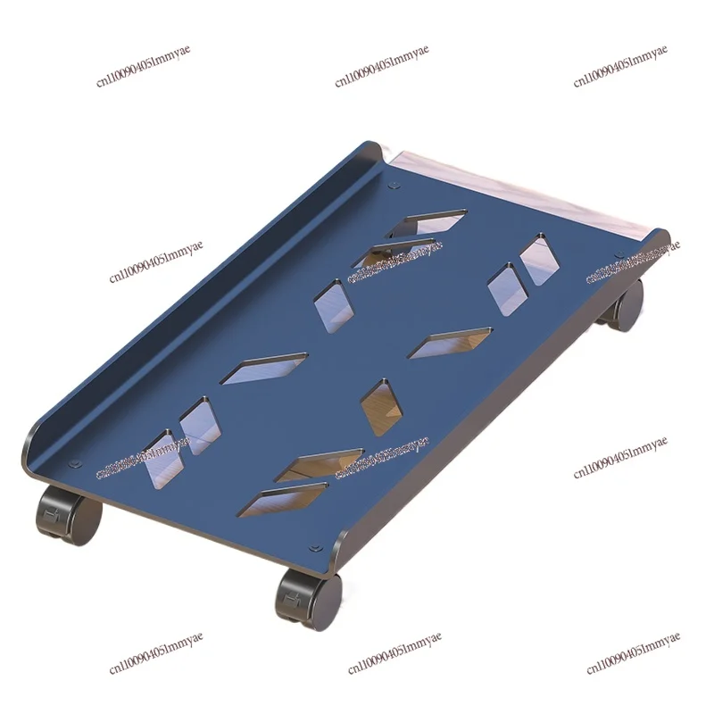 

Computer host bracket bracket Movable chassis base with pulley rack