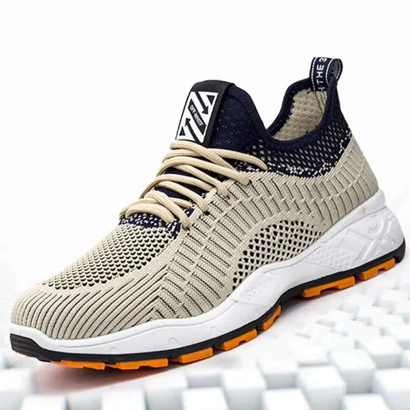 Luxury men's new breathable mesh student running shoes trendy comfortable and high-quality casual sports shoes sneakers men