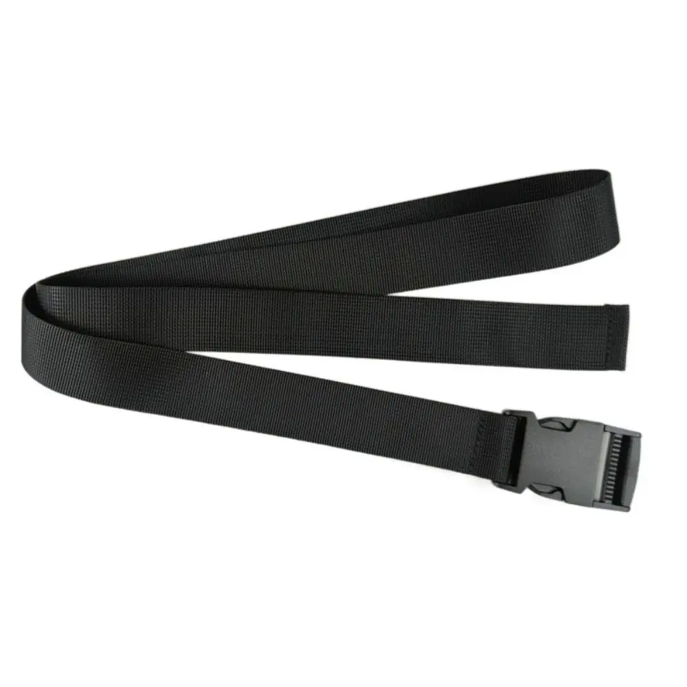 Quick Release Nylon Braided Belt Adjustable Casual Plastic Buckle Waistband Leisure Luxury Brand Design