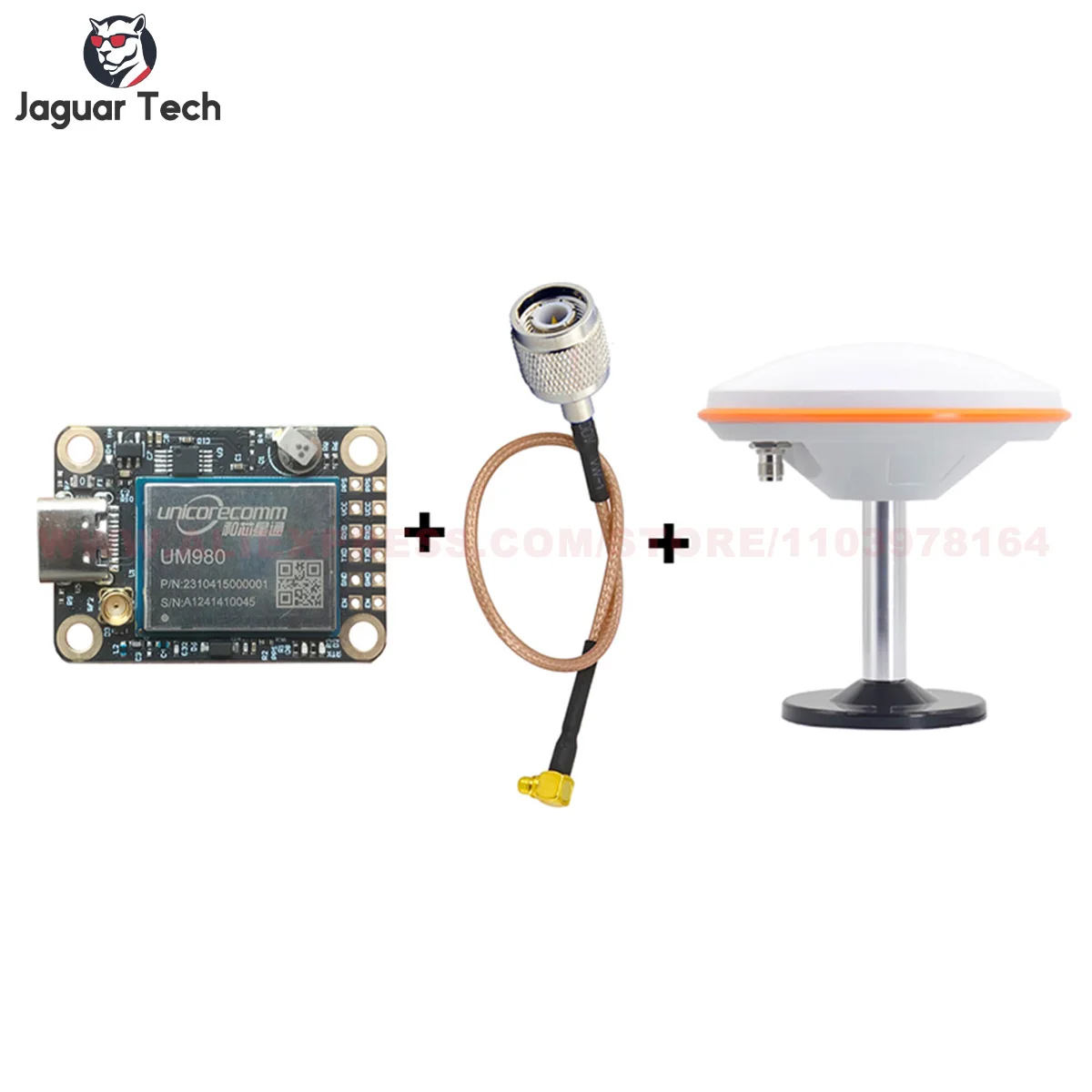 um980 Unicorecomm GNSS RTK Base Station OEM Development Kit USB Type C Board GPS Beidou Glonass Galileo UM980 Replace ZED-F9P