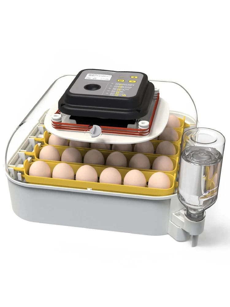 30 Egg Incubator with Humidity Display, Egg Candler, Automatic Egg Turner, for Hatching Chickens