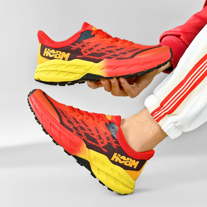 

NOKA, новый стиль, дышащая спортивная обувь Fly-Knit для мужчин, модные амортизирующие кроссовки, шнуровка с низким вырезом для бега на открытом воздухе S
