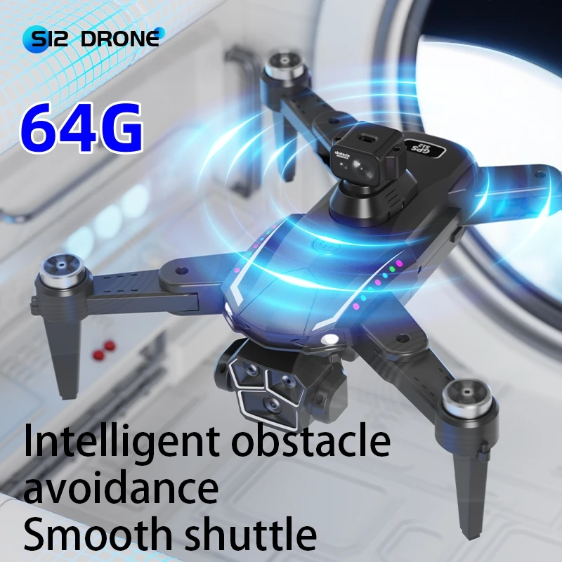 طائرات بدون طيار صغيرة FPV 8K مع كاميرا مزدوجة 4K نظام تحديد المواقع لتجنب العوائق طوي أجهزة الاستقبال عن بعد المهنية التصوير الجوي بدون طيار #2