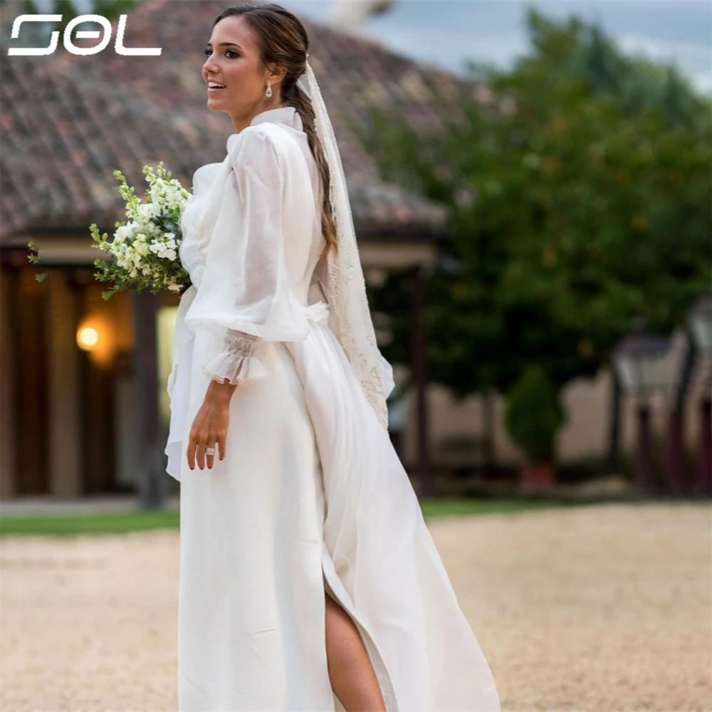 Vestido De Novia largo De tul con escote en V, traje De Novia con Espalda descubierta, corte sirena, estilo bohemio