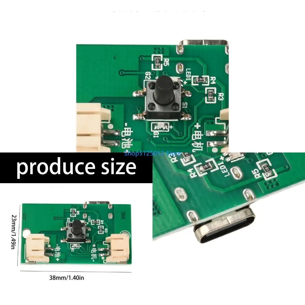 G8TC Humidifier Misting Maker Circuit Board Power Supply Replacement Mainboard PCB Texture Suitable for Home Appliances